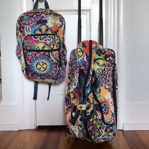 Vera Bradley Luggage Set